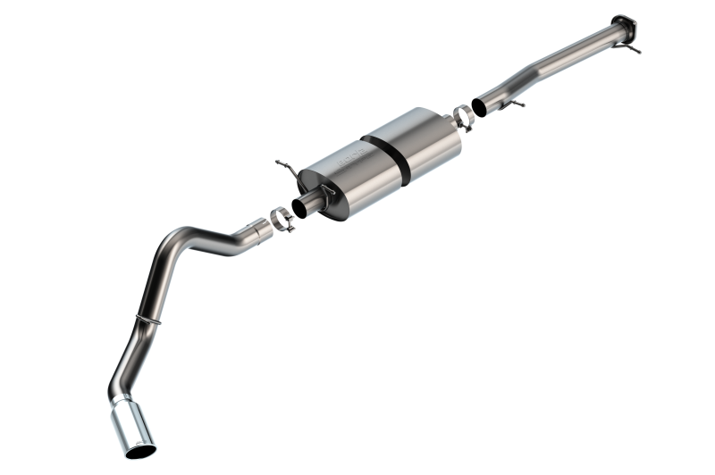 Borla 20-22 Chevrolet/GMC Silverado/Sierra 6.6L T-304 SS Cat-Back S-Type Exhaust - Brushed - awdtuningtx