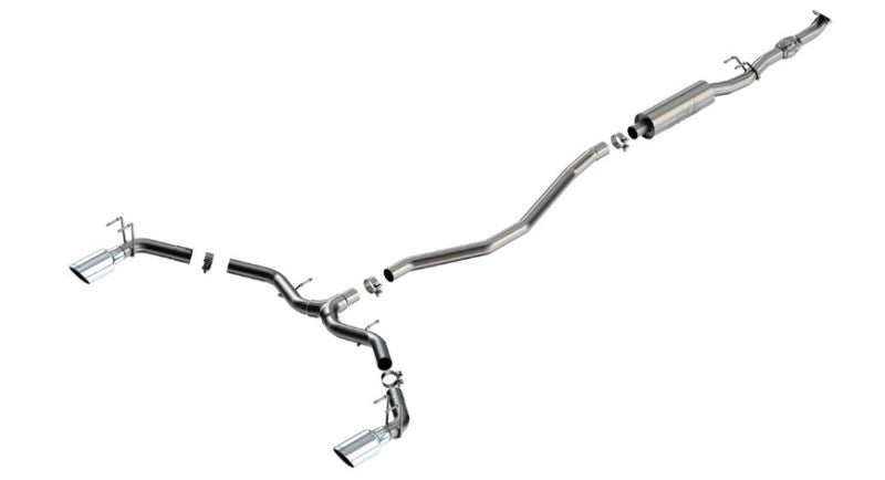 Borla 2023 Integra/22-23 Civic Si 1.5L 4 CYL. MT FWD 4DR 2.50in S-Type Catback Exhaust - awdtuningtx