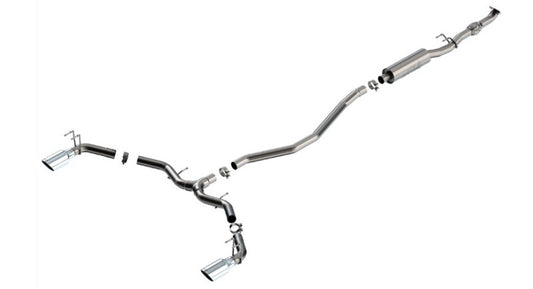 Borla 2023 Integra/22-23 Civic Si 1.5L 4 CYL. MT FWD 4DR 2.50in S-Type Catback Exhaust - awdtuningtx