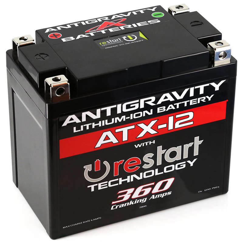 Antigravity YTX12 Lithium Battery w/Re-Start - awdtuningtx