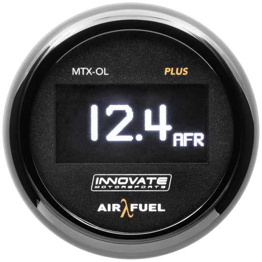 Innovate MTX-OL PLUS Wideband Digital Air/Fuel Ratio OLED Gauge Kit 8ft w/O2 Sensor - awdtuningtx
