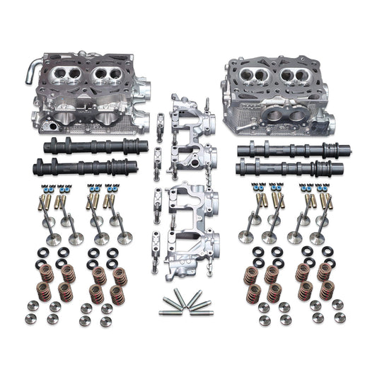 IAG 1150 CNC Ported Drag S20 Cylinder Heads Package W/ GSC S2 Cams & Lifters For 02-05 WRX - awdtuningtx