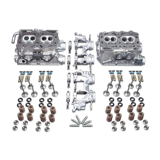 IAG 1150 CNC Ported Drag W25 Cylinder Heads Package (No Cams & Lifters) For 08-18 STI - awdtuningtx