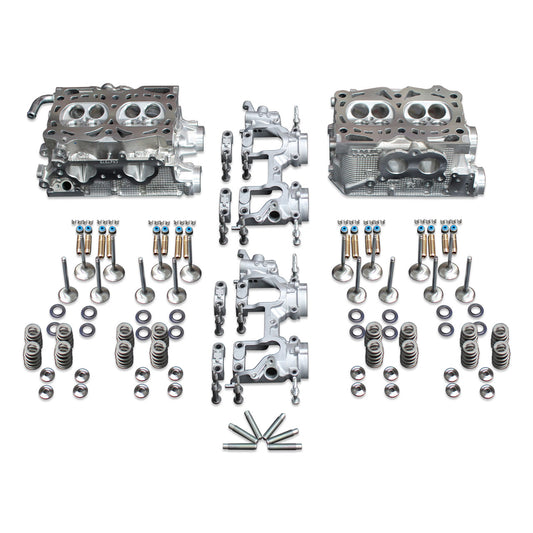 IAG 950 CNC Ported Race S20 Cylinder Heads Package W/ Combustion Mod (No Cams / Lifters) For 02-05 WRX - awdtuningtx