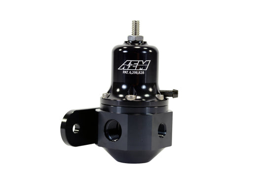 AEM High Capacity Universal Black Adjustable Fuel Pressure Regulator - awdtuningtx