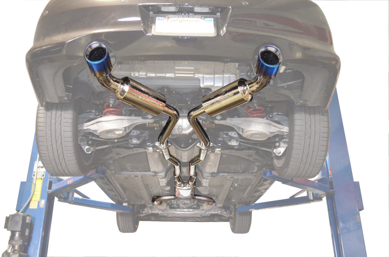 Injen 08-13 Infiniti G37/G37 IPL Coupe 3.7L 76mm Stainless Steel Exhaust w/ Titanium Tips - awdtuningtx