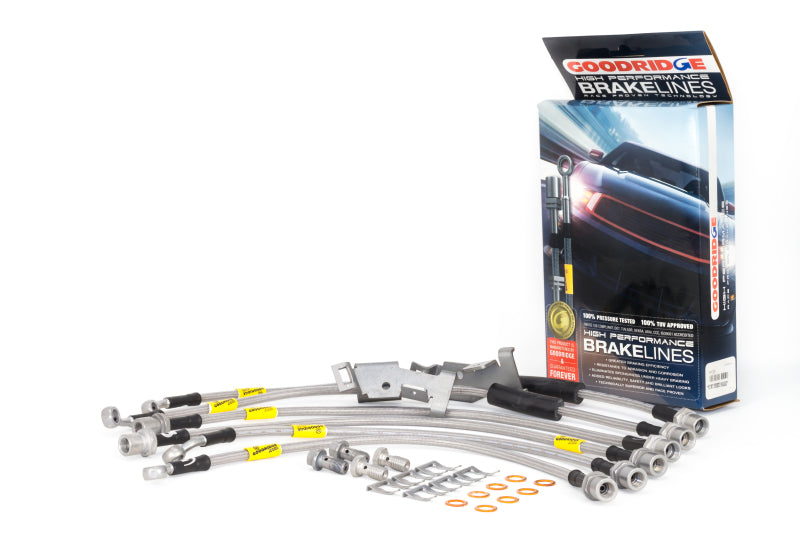 Goodridge 08-13 Chevrolet Silverado (w/ Rear Disc Brakes) SS Brake Lines - awdtuningtx