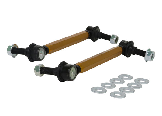 Whiteline 11+ Ford Ranger PX 2WD/4WD Rear Swaybar link kit-Adjustable Extra Heavy Duty Ball Link - awdtuningtx
