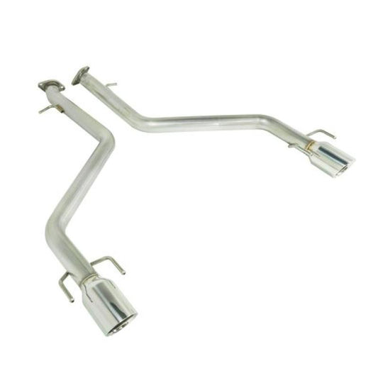Remark 14-16 Lexus IS250/IS300/IS350 Axle-Back Exhaust w/ Titanium Stainless Double Wall Tip - awdtuningtx