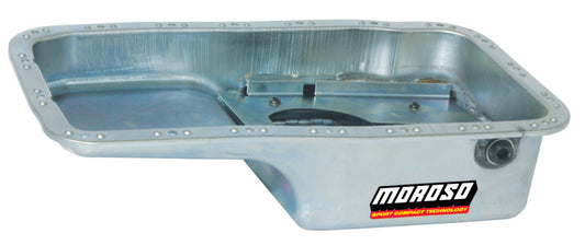 Moroso Acura/Honda 1.6L B16A3 Road Race Baffled Wet Sump 5.5qt 6in Steel Oil Pan - awdtuningtx