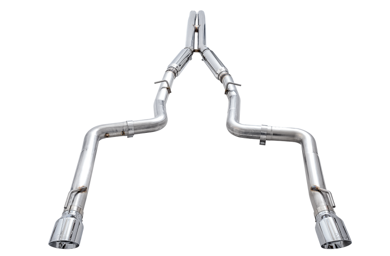 AWE Tuning 2015+ Dodge Charger 6.4L/6.2L Supercharged Track Edition Exhaust - Chrome Silver Tips - awdtuningtx