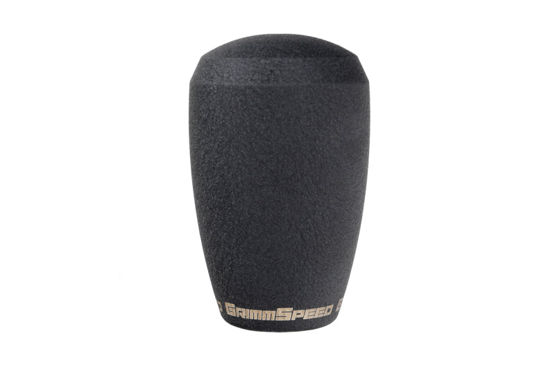 GrimmSpeed Shift Knob Stainless Steel - Subaru 5 Speed and 6 Speed Manual Transmission - Black - awdtuningtx