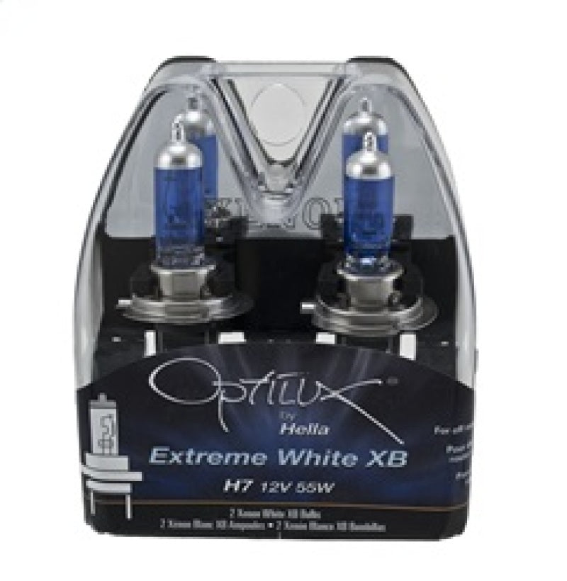 Hella Optilux 12V/55W H7 Extreme Blue Bulb (Pair) - awdtuningtx