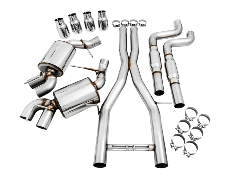 AWE Tuning 16-19 Chevy Camaro SS Res Cat-Back Exhaust -Touring Edition (Quad Chrome Silver Tips) - awdtuningtx