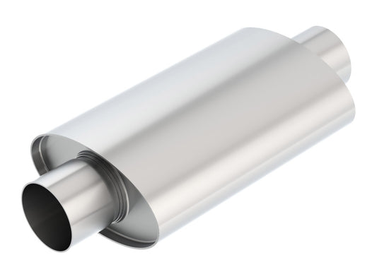 Borla XR-1 Multi-Core 3in Ctr-Ctr Oval 12in x 4.25in x 7.88in Rotary Engine Equipped Racing Muffler - awdtuningtx