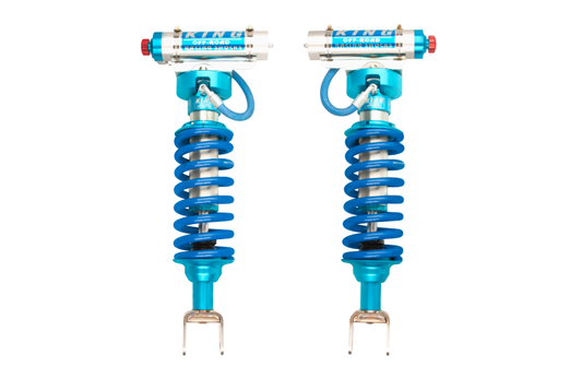 King Shocks 2019+ Ram 1500 4WD Front 2.5 Dia Remote Reservoir Coilover w/Adjuster (Pair) - awdtuningtx