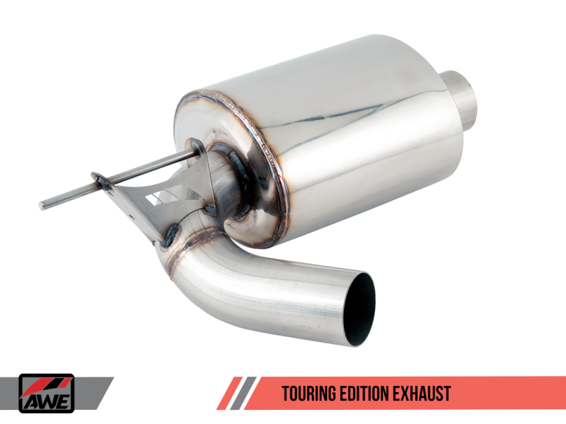 AWE Tuning BMW F22 M235i / M240i Touring Edition Axle-Back Exhaust - Diamond Black Tips (102mm) - awdtuningtx