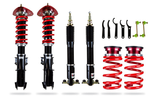 Pedders Extreme Xa Coilover Kit 2015+ Ford Mustang S550 Includes Plates - awdtuningtx