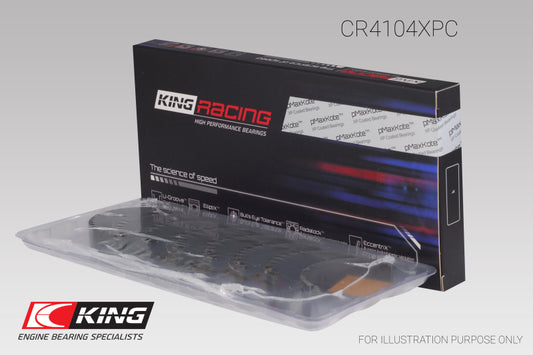 King Audi/VW 83-03 1.6L/1.8L/2.0L Performance Coated Rod Bearing Set - awdtuningtx