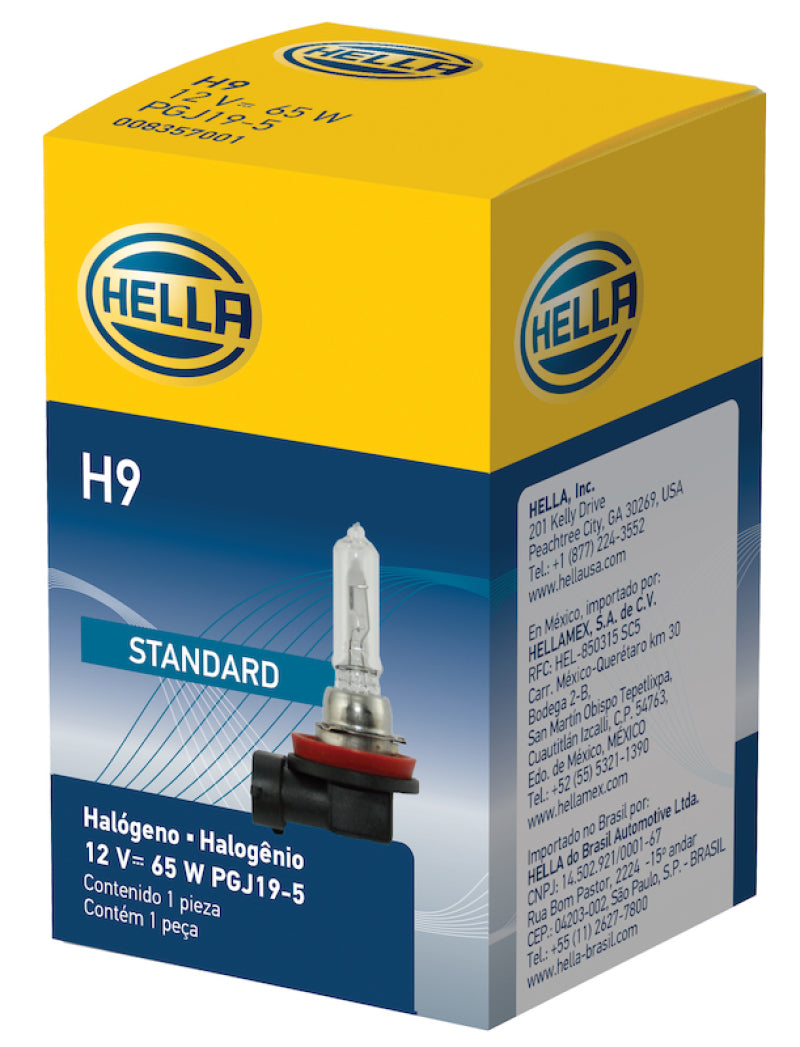 Hella Bulb H9 12V 65W PGJ19-5 T4 - awdtuningtx