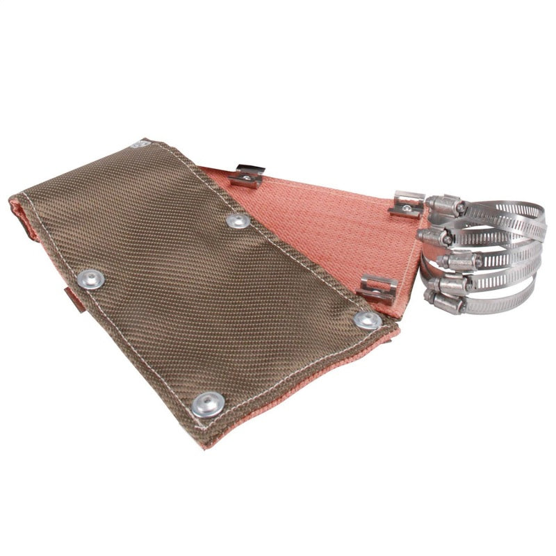 DEI Pipe Shield w/Stainless Steel Clamps - 6in x 24in - Titanium - awdtuningtx