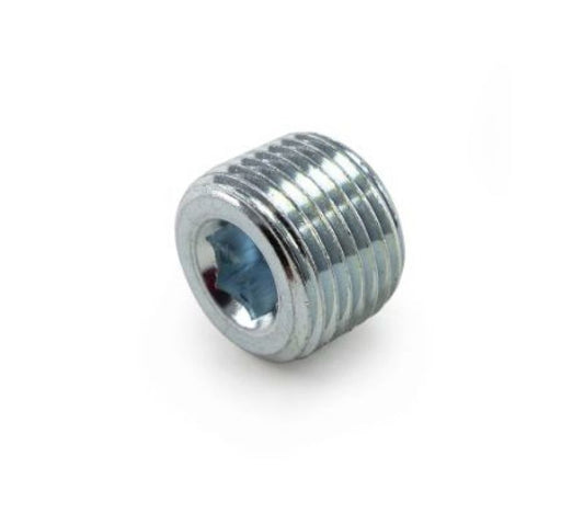 Killer B 1/2in NPT Chrome Plated Steel Plug - awdtuningtx