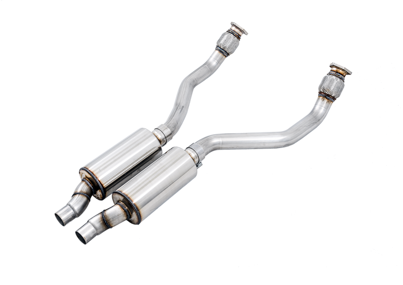 AWE Tuning Audi B8 / C7 3.0T Resonated Downpipes for S4 / S5 / A6 / A7 - awdtuningtx