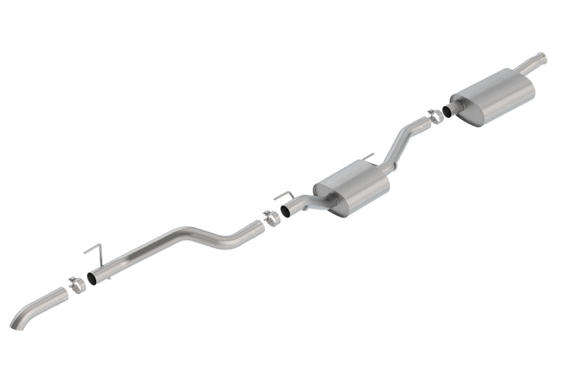 Borla 2020 Jeep Gladiator JT 3.6L V6 AWD 2.75in Touring Climber Turndown Tip - awdtuningtx