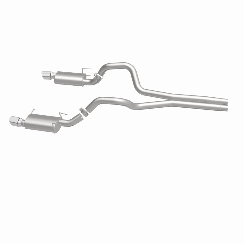 MagnaFlow 13 Ford Mustang Dual Split Rear Exit Stainless Cat Back Performance Exhaust (Street) - awdtuningtx