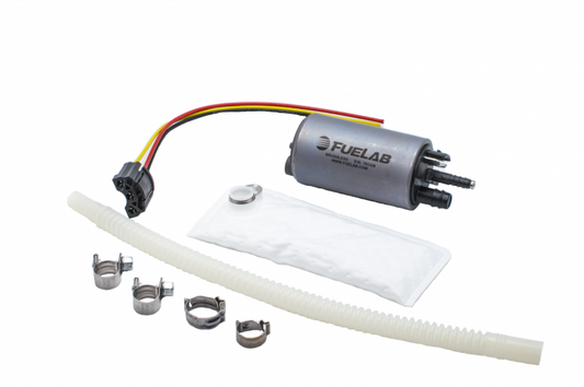 Fuelab 496 In-Tank Brushless Fuel Pump w/9mm Barb & 6mm Barb Siphon - 500 LPH - awdtuningtx