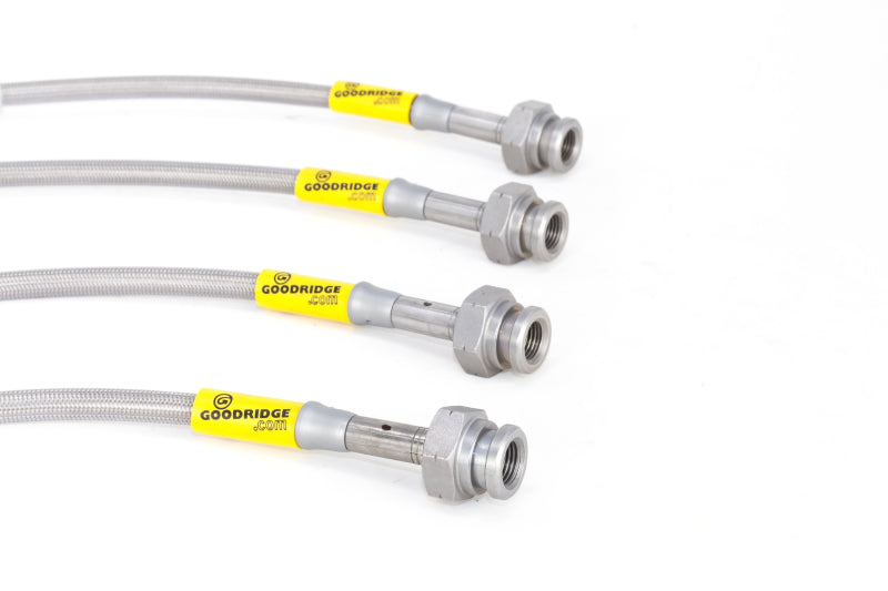 Goodridge 96-00 Honda Civic LX/EX w/ LG Front Rotors Brake Lines - awdtuningtx