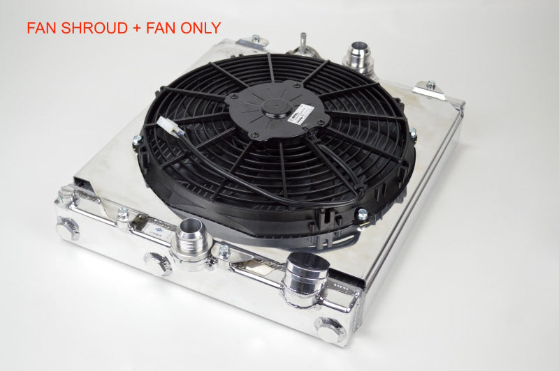 CSF 92-00 Honda Civic All-Aluminum Fan Shroud w/12in SPAL Fan - awdtuningtx