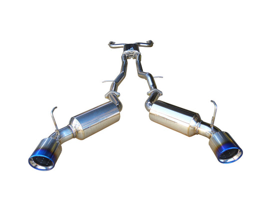 Injen 08-13 Infiniti G37/G37 IPL Coupe 3.7L 76mm Stainless Steel Exhaust w/ Titanium Tips - awdtuningtx