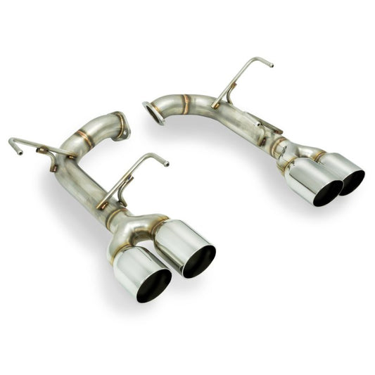 Remark 2015+ Subaru WRX/STI VA Axle Back Exhaust w/Titanium Stainless Single Wall Tip - awdtuningtx