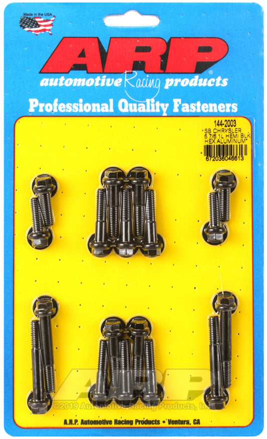 ARP Small Block Chrysler 5.7/6.1L Hemi Hex Aluminum Intake Manifold Bolt Kit - awdtuningtx