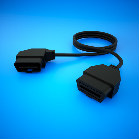 HPT OBDII Cable Extension - Right Angle - 5ft - awdtuningtx