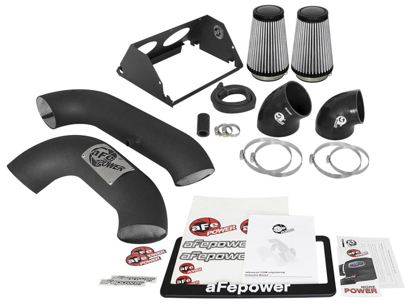 aFe POWER Momentum XP Pro 5R Intake System 2017 Ford F-150 Raptor V6 3.5L (tt) EcoBoost - Black - awdtuningtx
