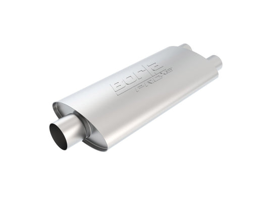 Borla 3in Inlet/Dual 2.25in Outlet Center/Dual Oval ProXS Muffler - awdtuningtx