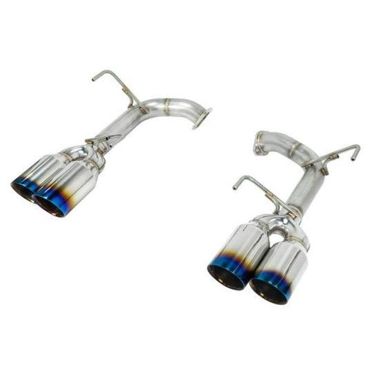 Remark Subaru WRX STi VA Axle Back Exhaust w/ Titanium Stainless Double Wall Tip - 4 Inch Version - awdtuningtx