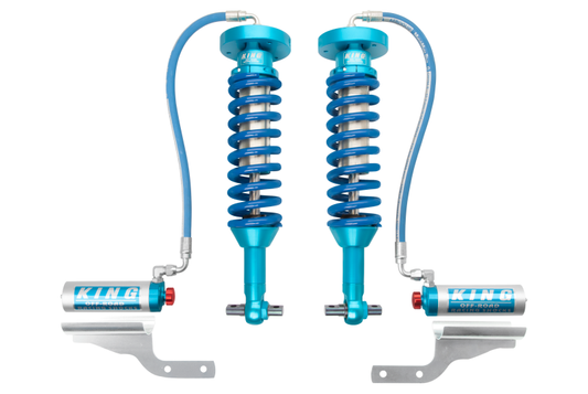 King Shocks 2015+ Ford F150 2WD Front 2.5 Dia Remote Reservoir Coilover w/Adjuster (Pair) - awdtuningtx