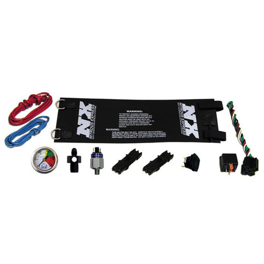 Nitrous Express Heavy Duty Fully Automatic Bottle Heater (6AN) w/Gauge - awdtuningtx