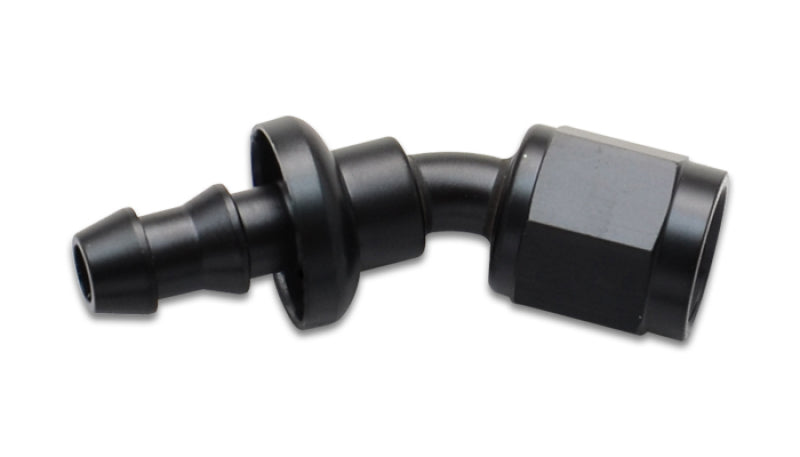 Vibrant Push-On 30 Degree Hose End Elbow FittingSize -4AN - awdtuningtx