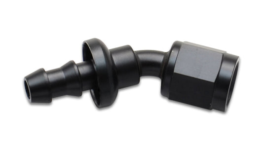 Vibrant Push-On 30 Degree Hose End Elbow FittingSize -4AN - awdtuningtx
