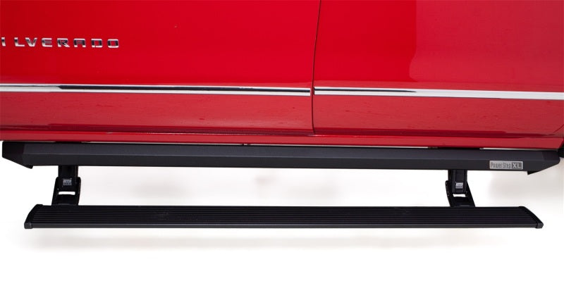 AMP Research 2014-2017 Chevrolet Silverado 1500 Crew Cab PowerStep XL - Black - awdtuningtx