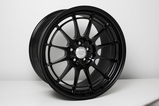 Enkei NT03+M 18x9.5 5x100 40mm Offset Black Wheel (Min Order Qty 40) - awdtuningtx