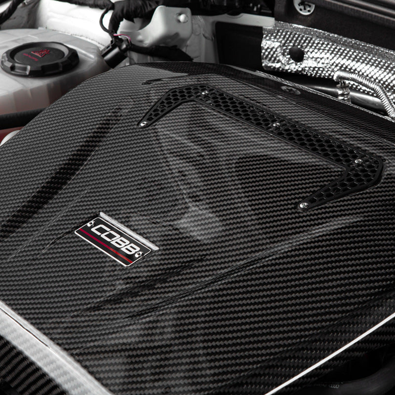 Cobb Volkswagen GTI (MK7/MK7.5/MK8) / Golf R / Audi A3 & S3 (8V) Redline Carbon Fiber Engine Cover - awdtuningtx