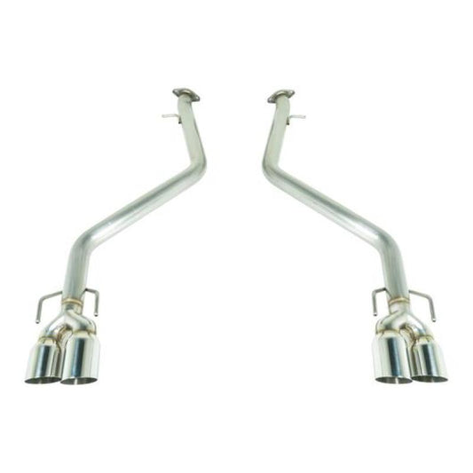 Remark 2017+ Lexus IS250/IS350 Axle Back Exhaust w/Stainless Steel Single Wall Tip - awdtuningtx