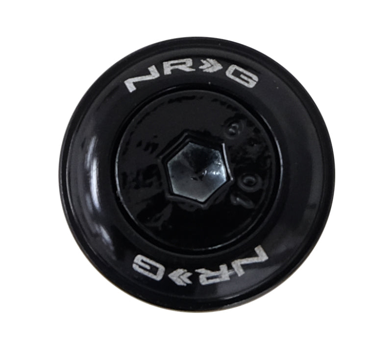 NRG Fender Washer Kit w/Color Matched M6 Bolt Rivets For Plastic (Black) - Set of 10 - awdtuningtx