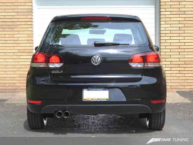 AWE Tuning 2.5L Golf/Rabbit Catback Performance Exhaust - awdtuningtx