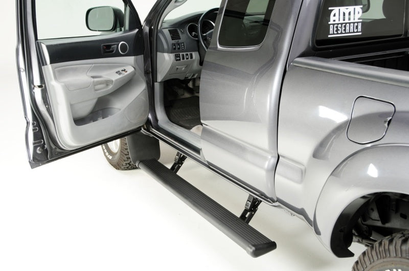 AMP Research 2005-2015 Toyota Tacoma Double Cab PowerStep - Black - awdtuningtx